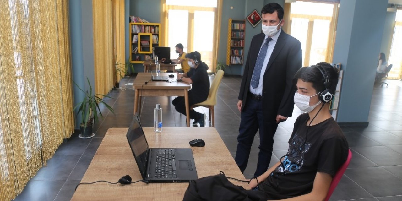 Çameli’de öğrenciler için EBA destek noktaları oluşturuldu