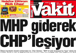 MHP giderek CHP'leşiyor