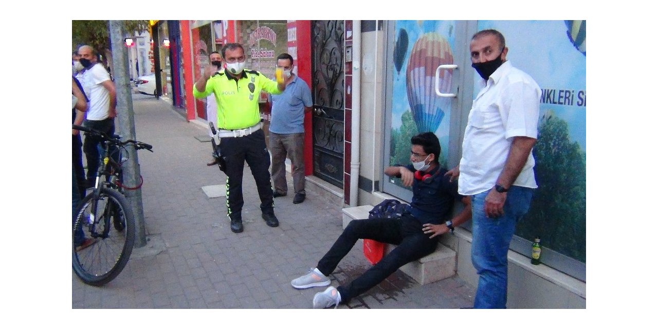 "Bir şeyim yok" dedi, dakikalar sonra yere yığıldı