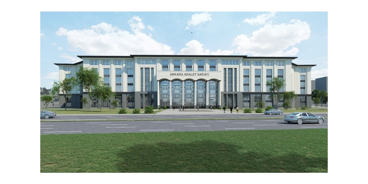 Bakan Gül, Ankara’ya yapılacak yeni adalet sarayının proje görsellerini paylaştı