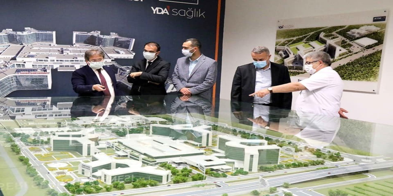 Tekirdağ İl Sağlık Müdürlüğü, Kayseri Şehir Hastanesi’nin işleyişi hakkında bilgi aldı