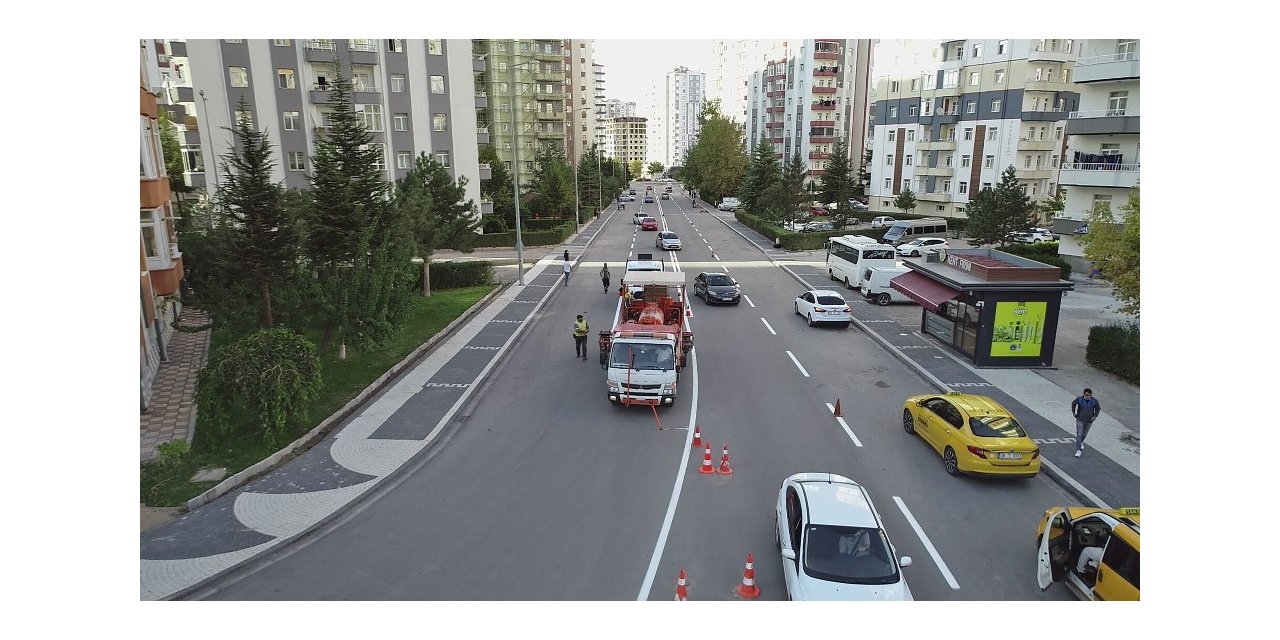 Talas’ın yollarına güven ve konfor çizgileri