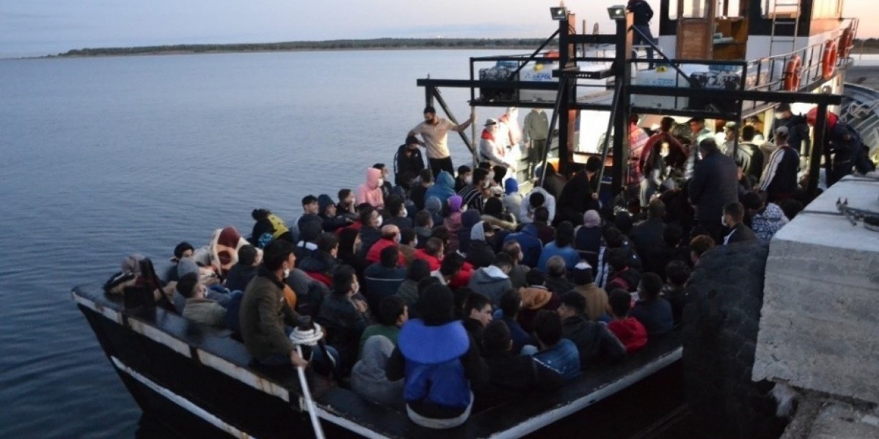 Çanakkale’de 144 düzensiz göçmen yakalandı