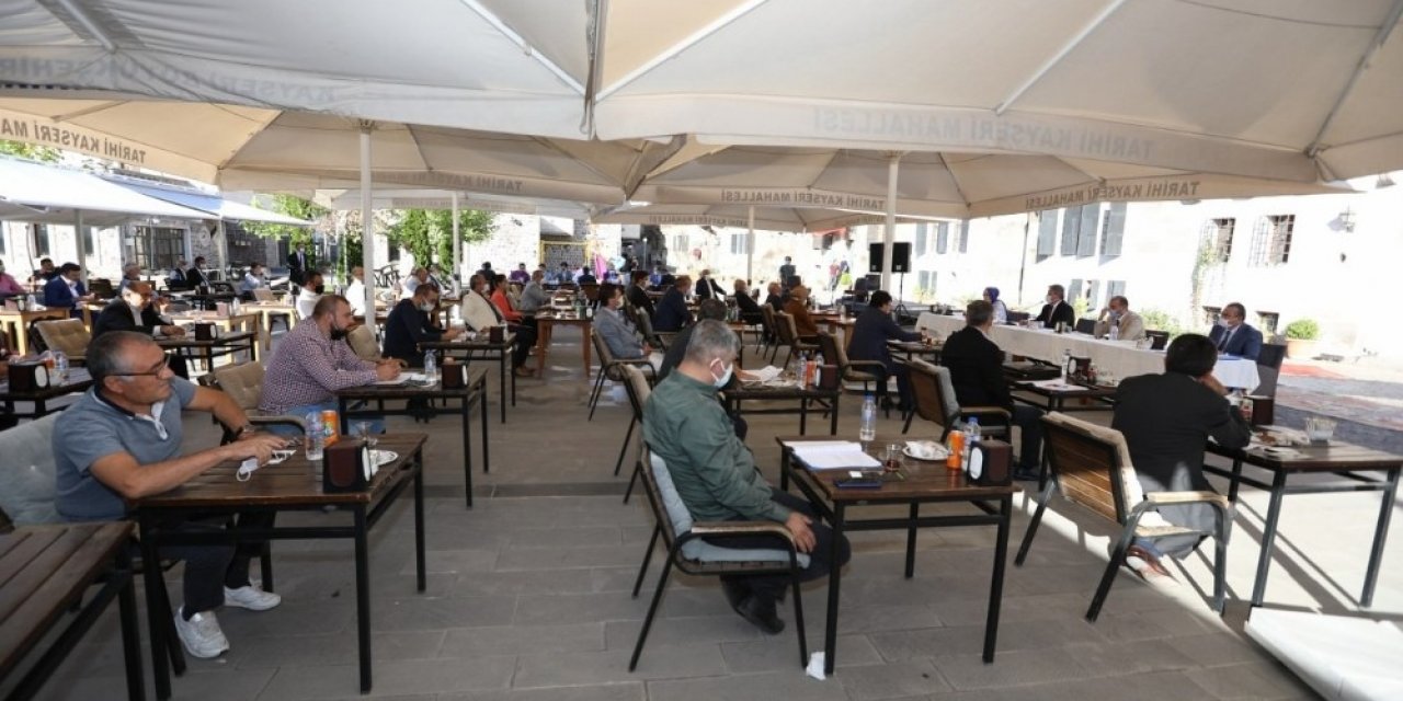 Melikgazi Belediyesi Ekim Ayı Meclis Toplantısı gerçekleşti