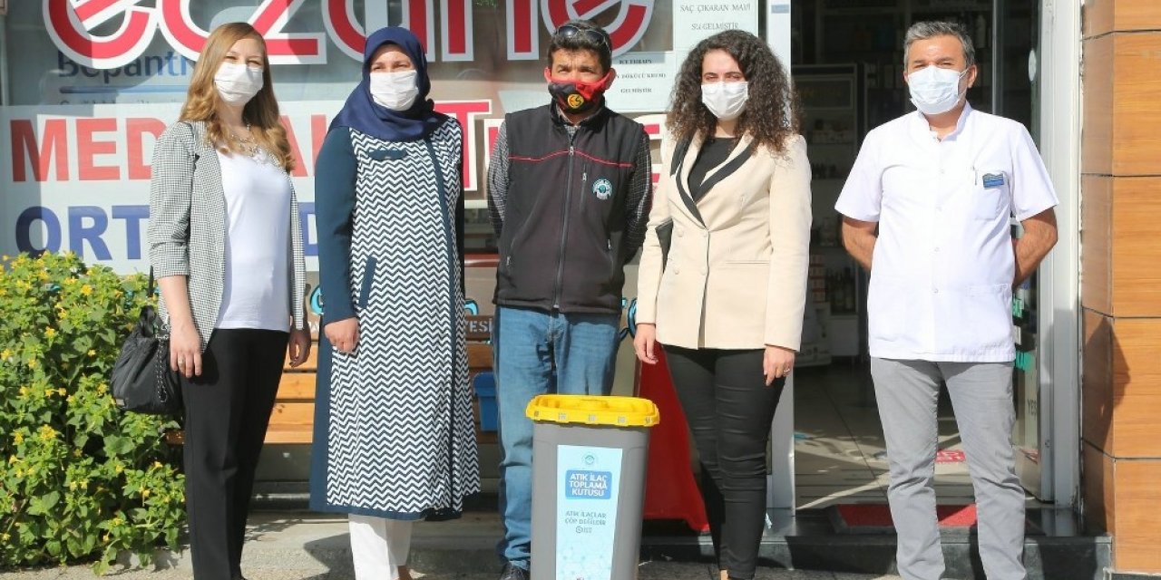 Odunpazarı’nda atık ilaçlar çöpe gitmeyecek