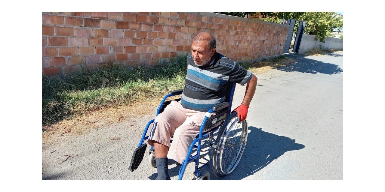 Tek hayali akülü engelli aracı