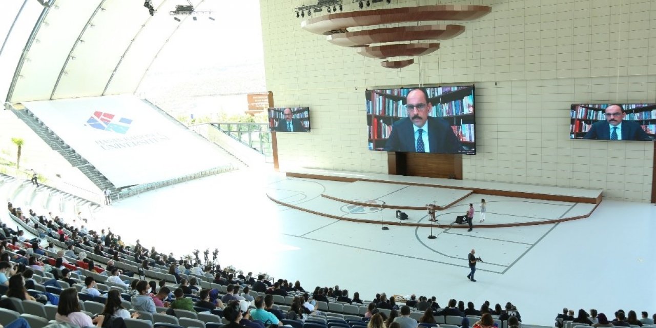 HKÜ’de ilk ders Cumhurbaşkanlığı Sözcüsü İbrahim Kalın’dan