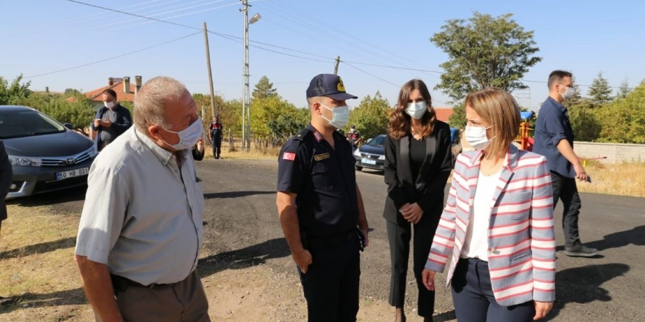 Vali Becel, Hacıbektaş ilçesine bağlı köyleri ziyaret etti