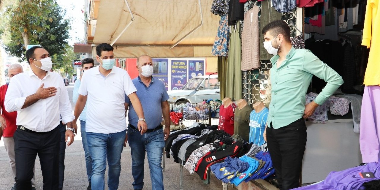 Başkan Yılmaz, ilçedeki esnaf ve vatandaşlarla bir araya geldi