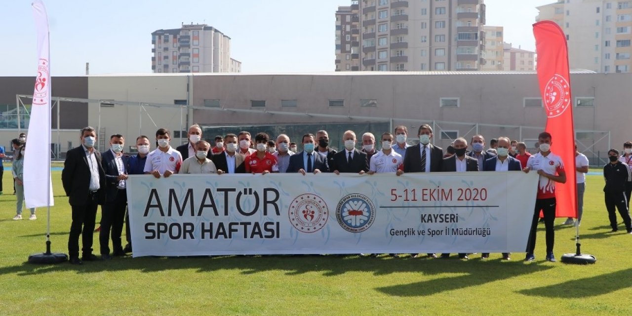 Amatör Spor Haftası Başladı