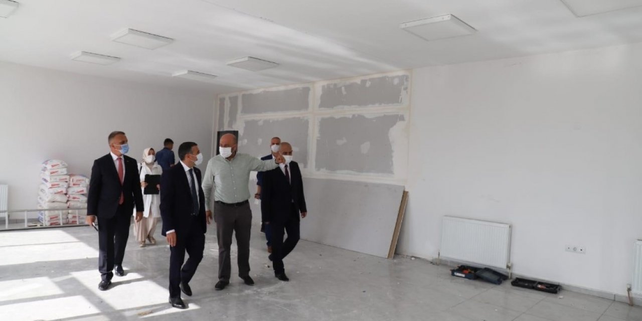 Trafik eğitim parkında inceleme yapıldı