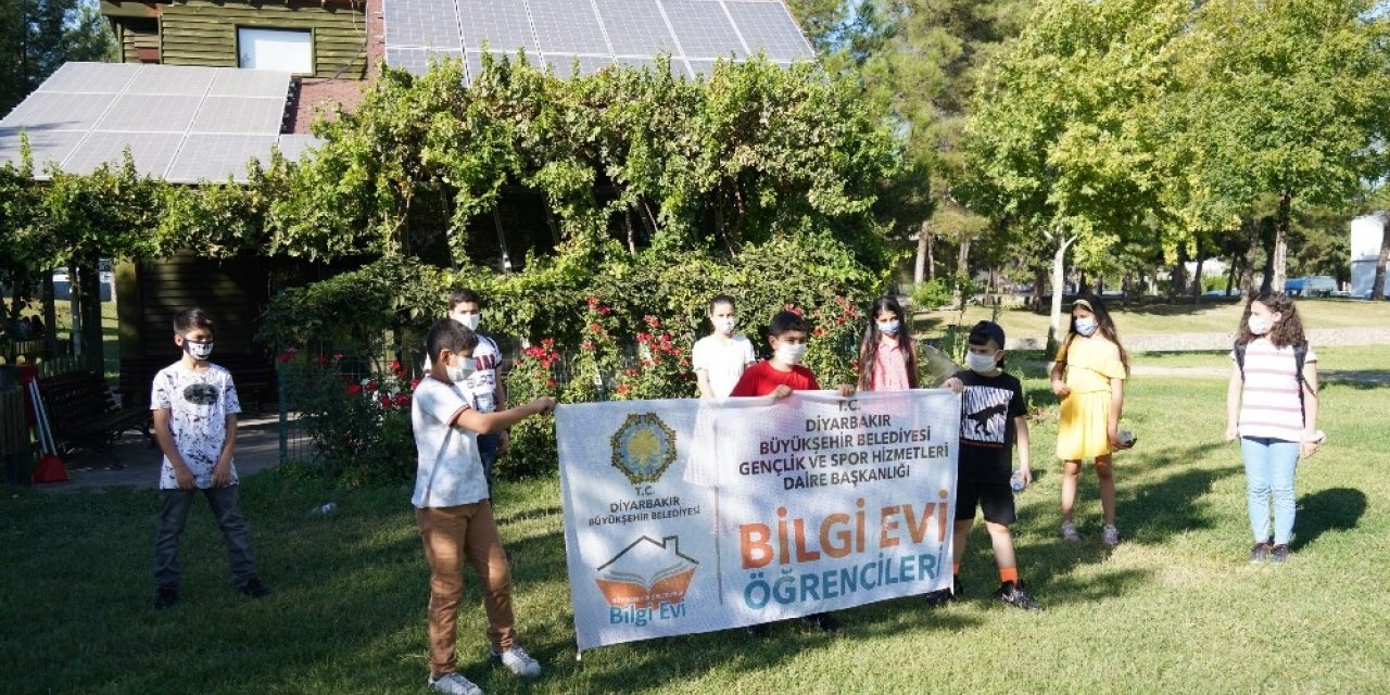 Diyarbakır’da Güneş Evi, Bilgi Evi öğrencilerini ağırladı
