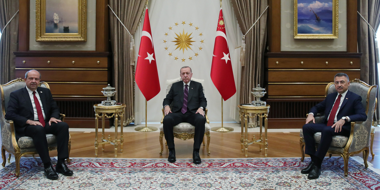 Erdoğan Tatar'ı kabul etti