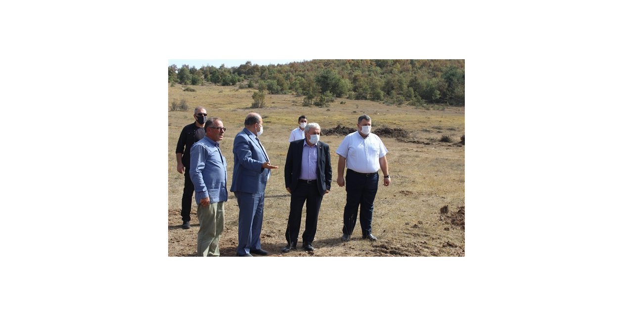 Kaymakam Ünal, köylerde incelemelerde bulundu