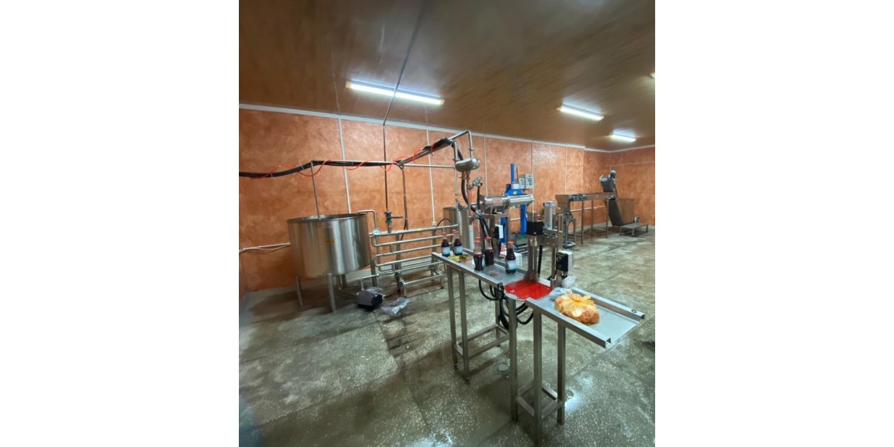 TİKA Gürcistan’da organik meyve suyu üretim tesisi kurdu