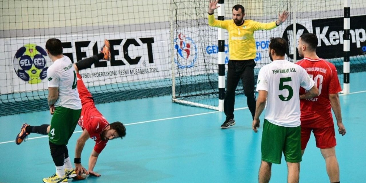 Mamak hentbolda dolu dizgin devam ediyor