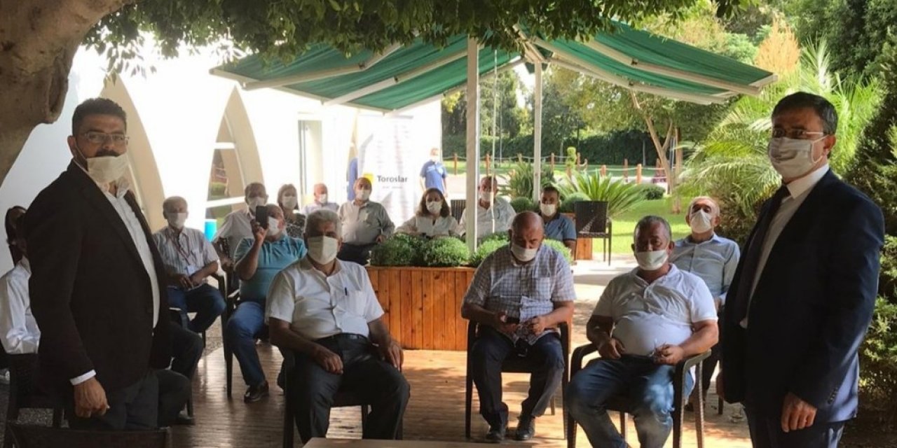 Muhtarlardan Toroslar EDAŞ’a teşekkür plaketi