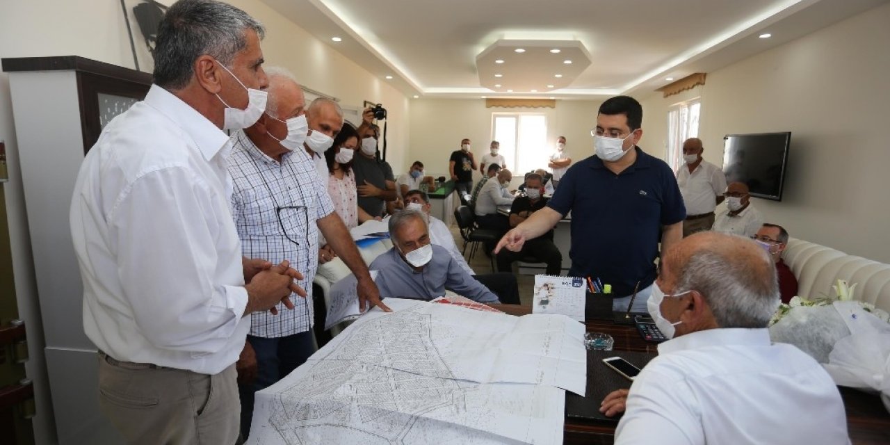 Küçük sanayi sitesinde bağlantı yolları ve yeşil alan çalışması yapılacak