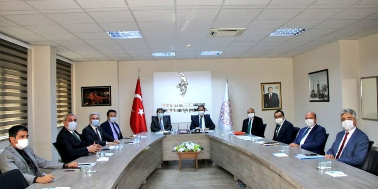 Yüz yüze eğitimde alınacak önlemler masaya yatırıldı