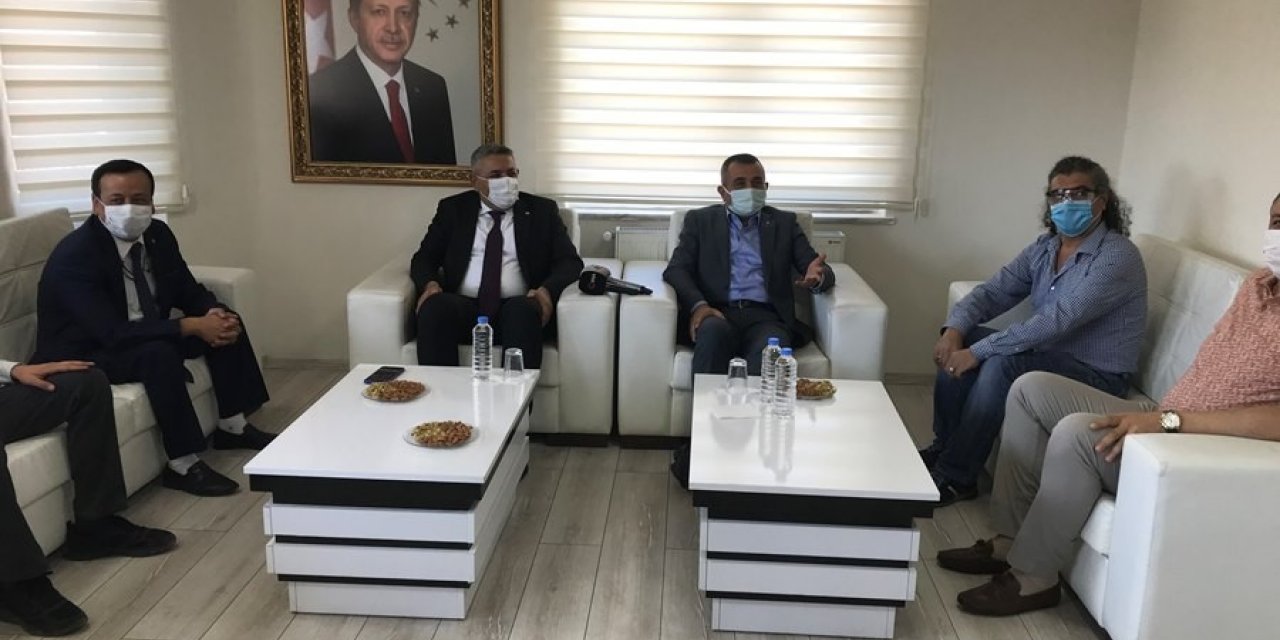 Sadıkoğlu’ndan AK Parti’ye ziyaret