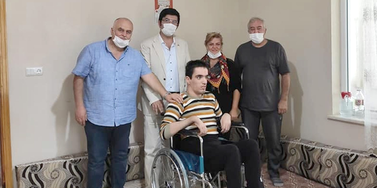 Gönül Gözü Derneği bir engelliyi daha sevindirdi