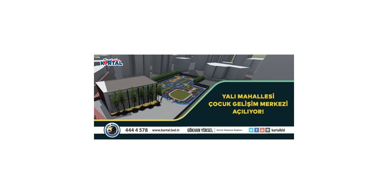 Kartal Belediyesi’nin yeni kreşine başvurular başladı