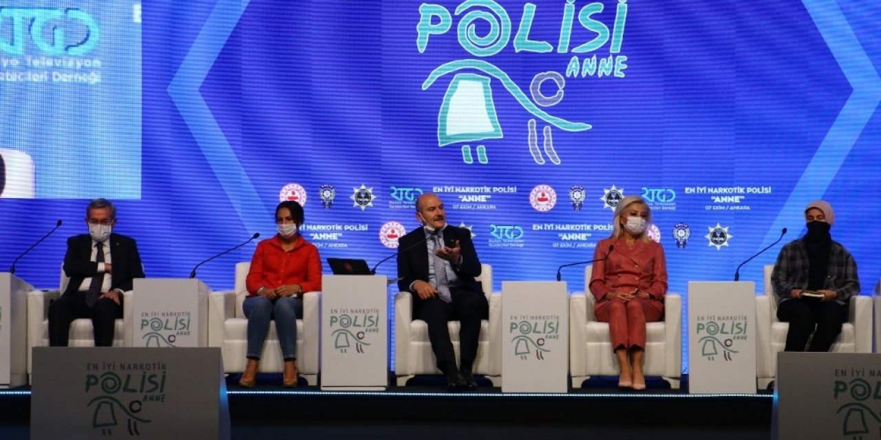 Bakan Soylu, "En İyi Narkotik Polisi; Anne" kampanyasını tanıttı