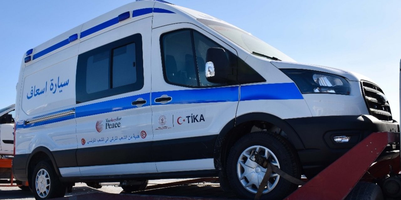 TİKA’dan Tunus’un korona ile mücadelesine ambulans desteği