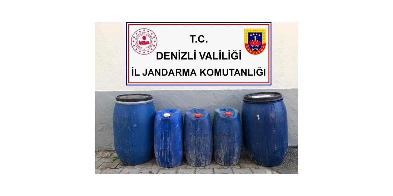 410 litre kaçak alkol piyasaya sürülmeden yakalandı