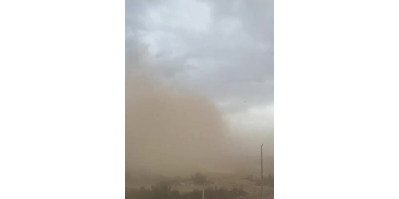 Antalya’da bölgesel toz taşınımı