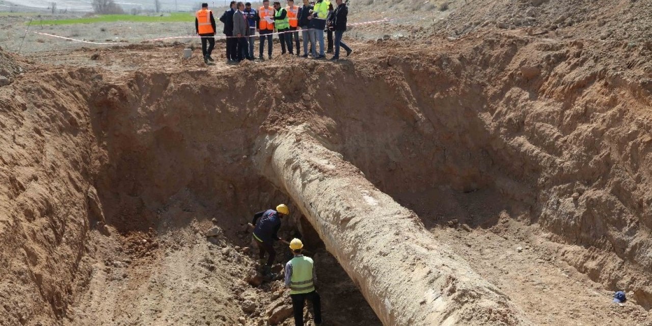 Polatlı’nın su sorunu çözülüyor