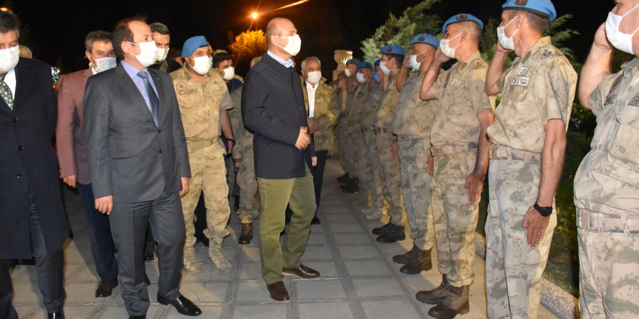 İçişleri Bakanı Soylu Şırnak'ta