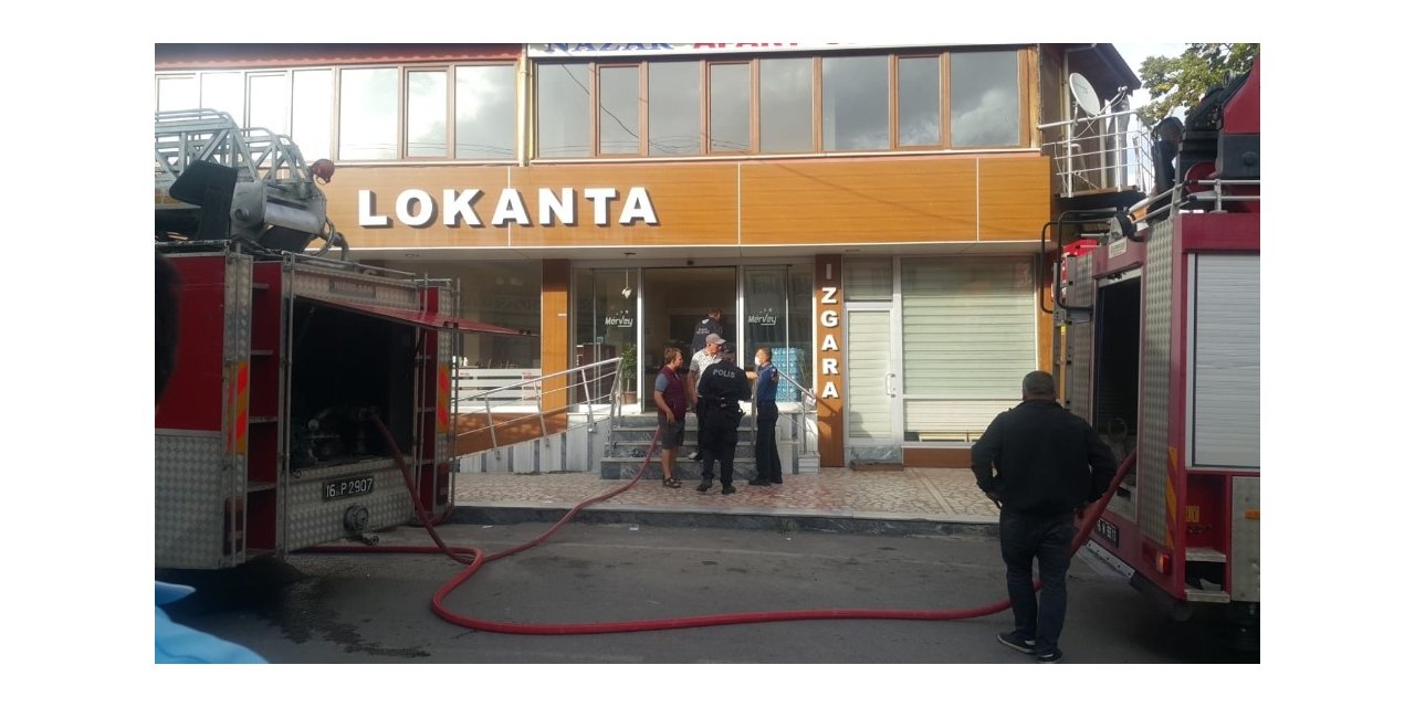 Lokantada patlama