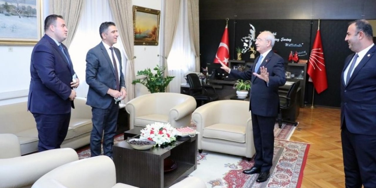 Başkan Mustafa Kayalar, Kılıçdaroğlu ile görüştü