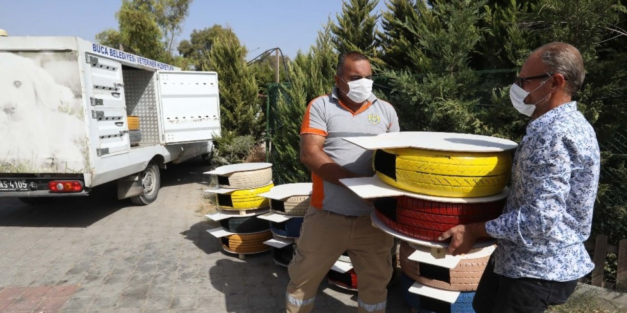 Buca Belediyesinden can dostlar için kışa hazırlık