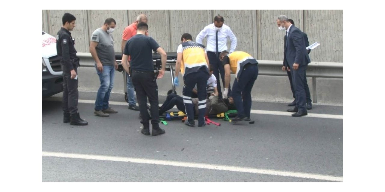 TEM Otoyolu’nda yolu karıştıran sürücü kazaya neden oldu