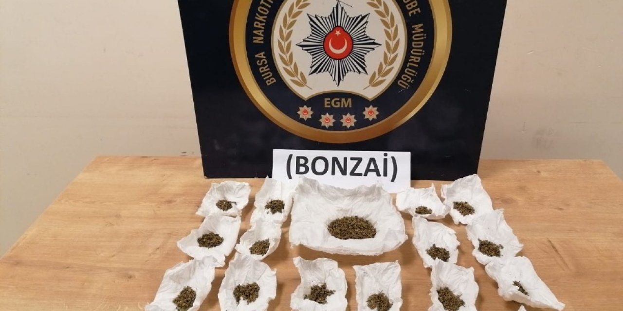Bursa’da yapılan uyuşturucu operasyonunda 4 tutuklama