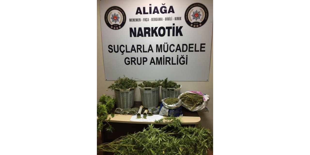 İzmir’de uyuşturucu operasyonunda 1 tutuklama