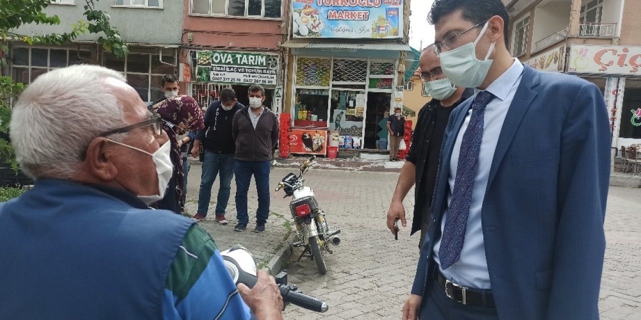 Şuhut’ta Korona virüs denetimi