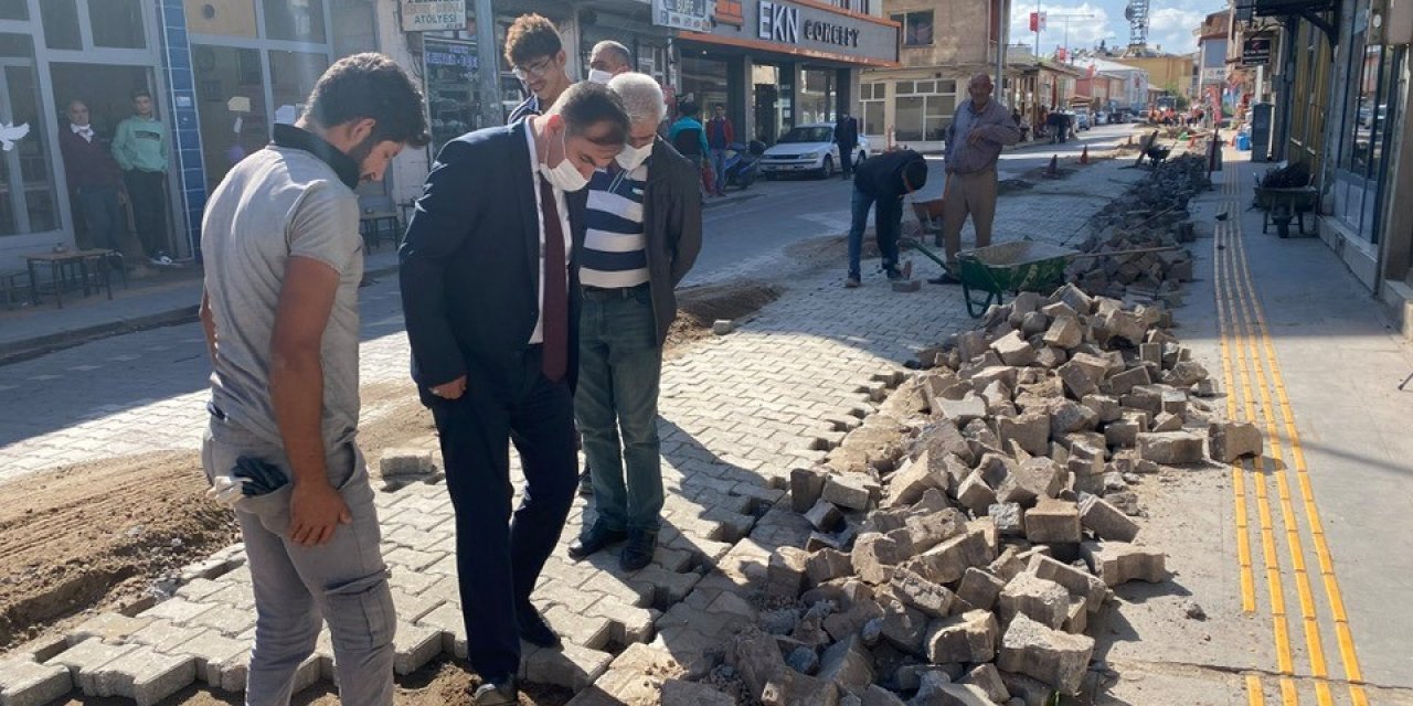 Başkan Çoban doğalgaz çalışmalarını inceledi