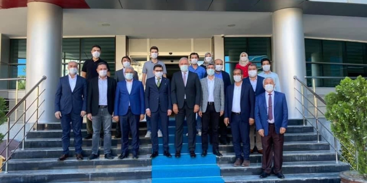 AK Partilerden Emniyet Müdürü Dağdeviren’e ziyaret