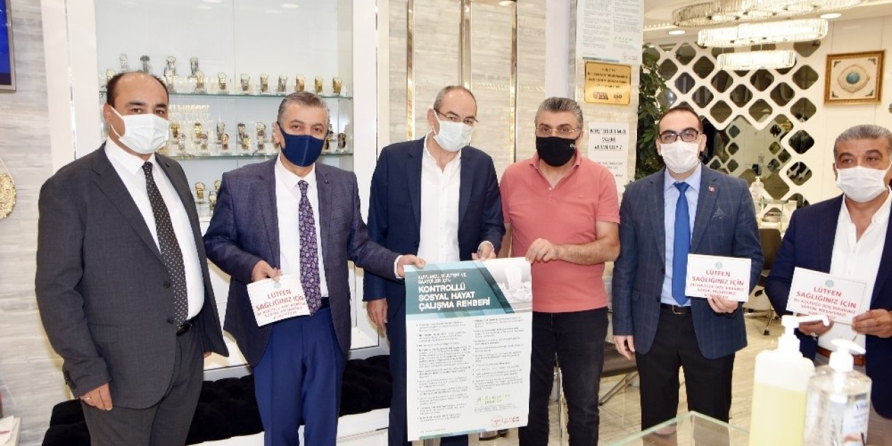 KTO Başkanı Gülsoy’dan Kazancılar Çarşısı’nda denetim