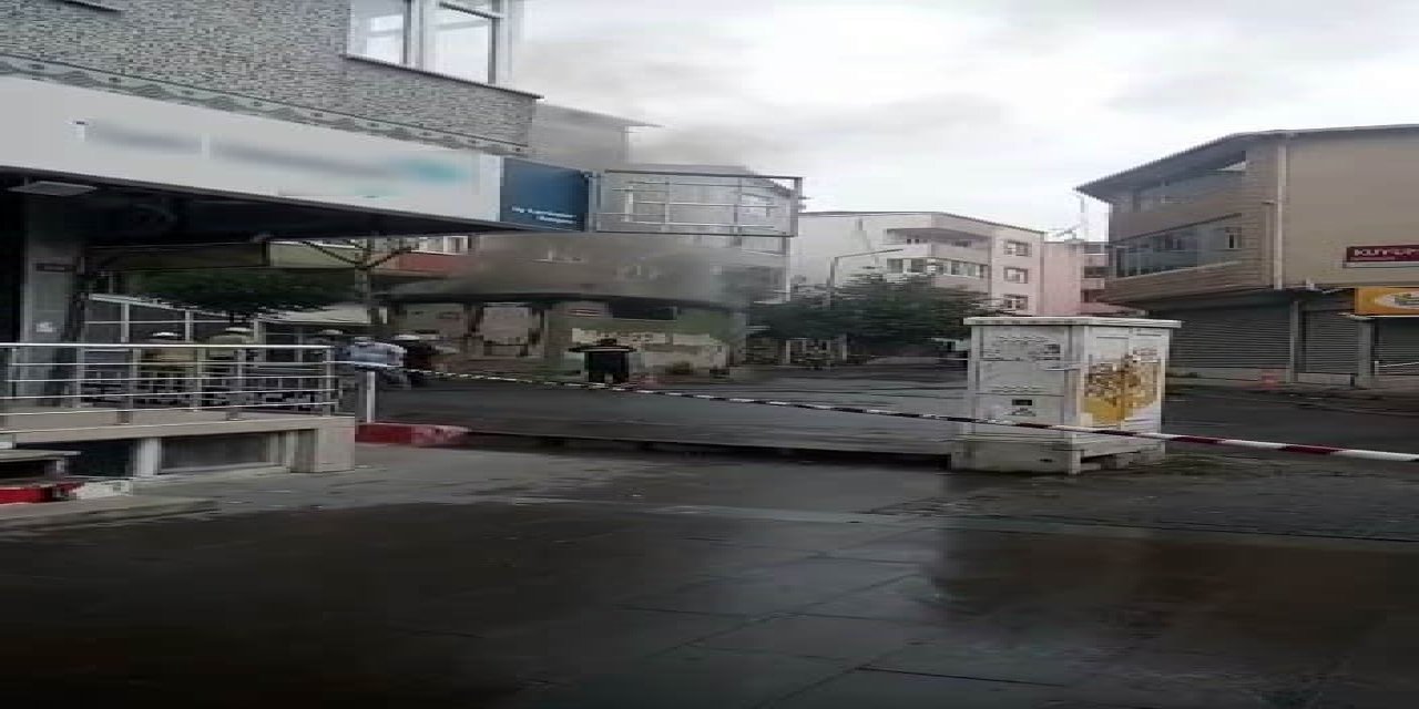 Trafo yangını paniğe neden oldu