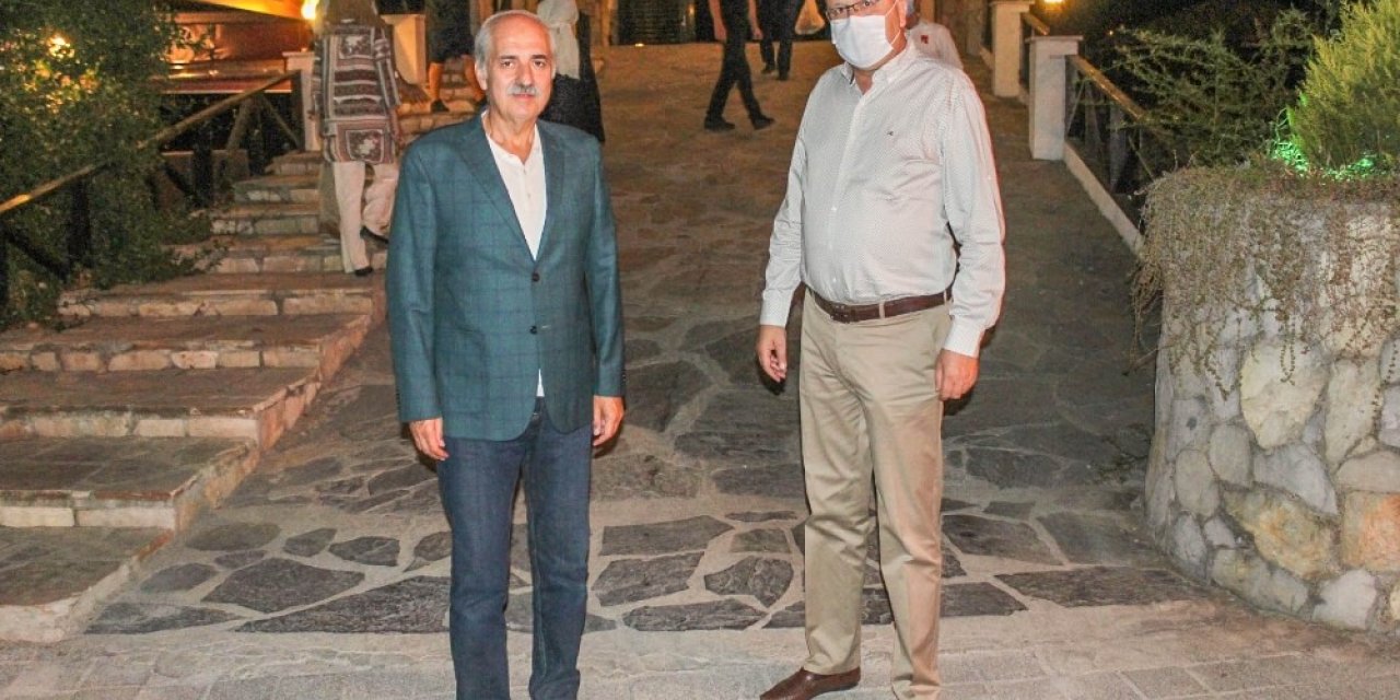 Başkan Özkan, Numan Kurtulmuş’a Karacabey’in güzelliklerini anlattı