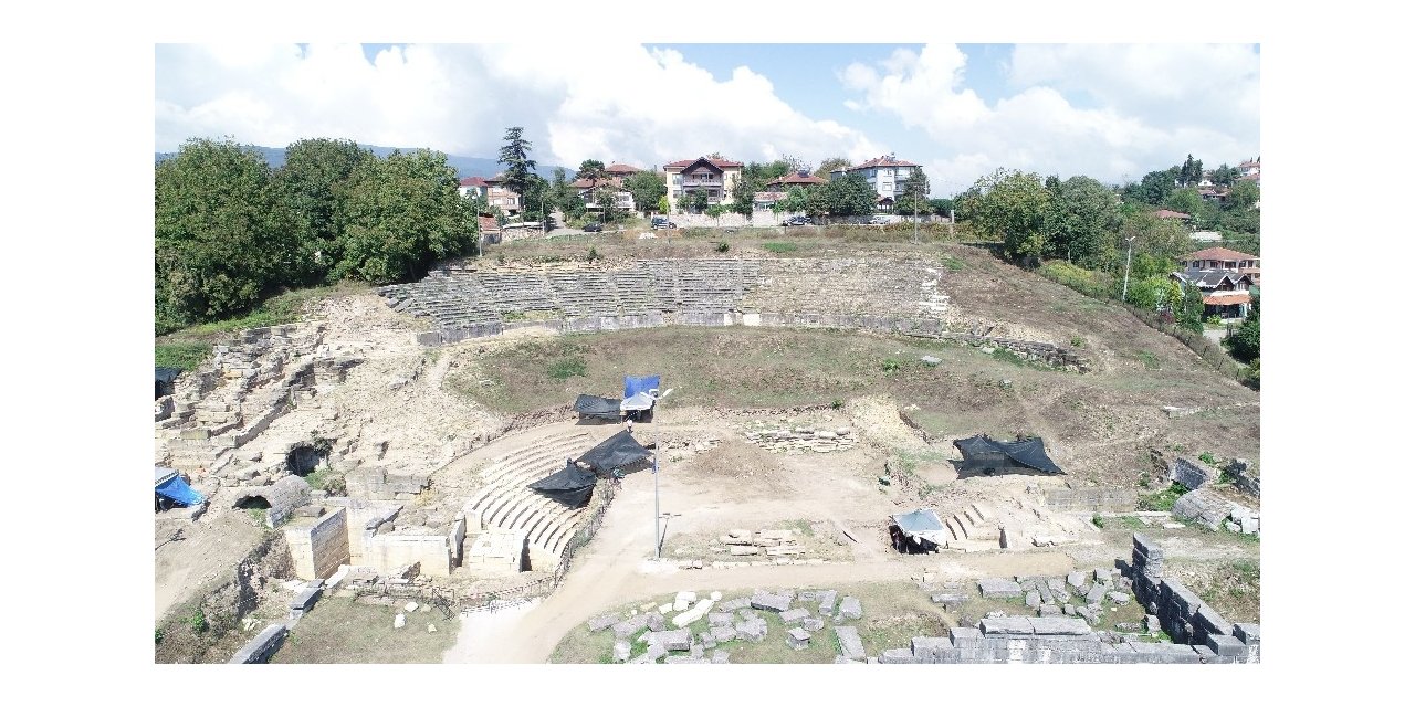 Cumhuriyetin 100. yılı Konuralp antik kentte kutlanacak