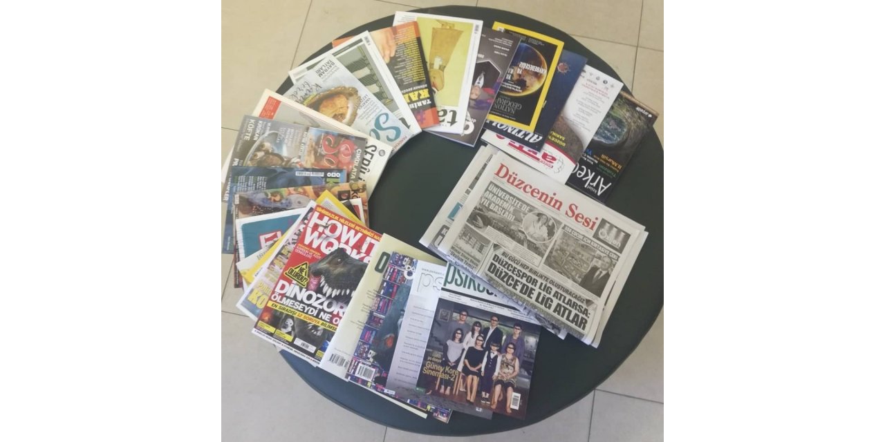 Düzce Kütüphanesinde okuma alanı oluşturuldu