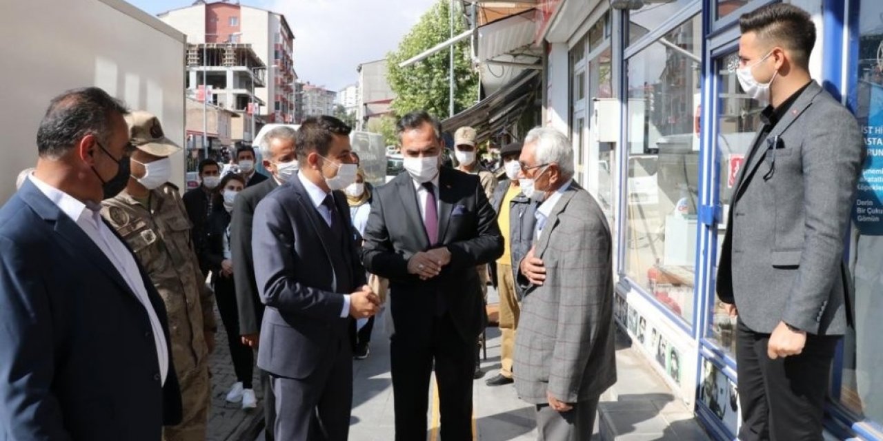 Ahlat’ta korona virüs denetimleri