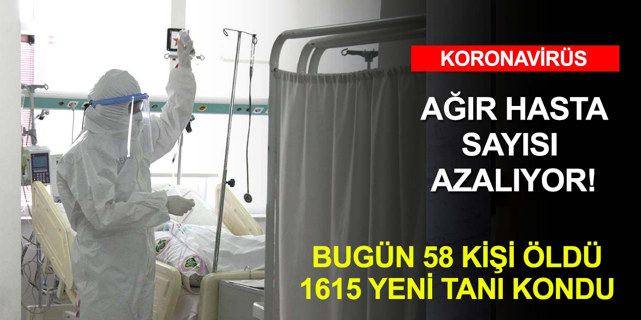 Türkiye'nin 8 Ekim tarihli Kovid-19 tablosu açıklandı! 58 kişi öldü 1615 yeni vaka var