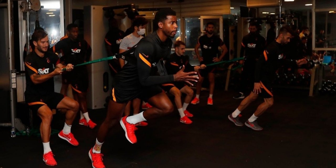 Galatasaray, Alanyaspor maç hazırlıklarına başladı