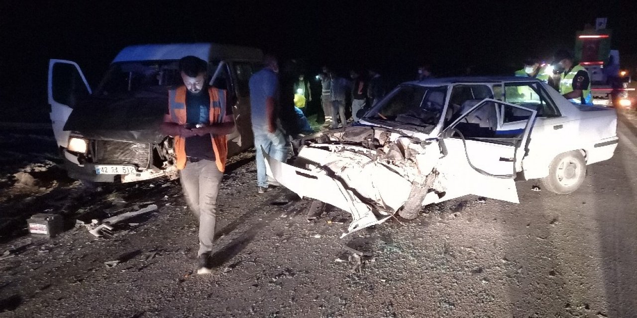 Günyüzü’nde trafik kazası, 1 ölü 2 yaralı